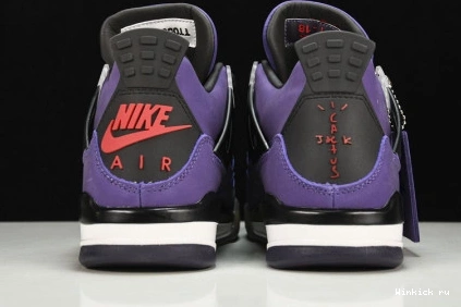 4 Purple Scott x Jordan Retro Travis 1028